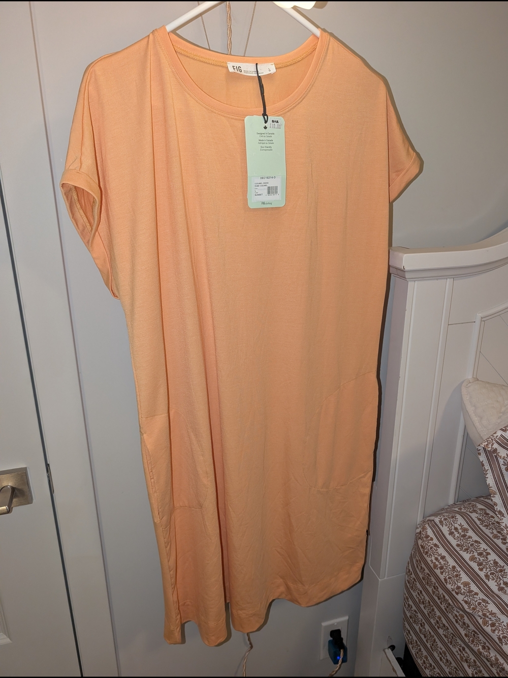 NWT Fig t-shirt dress with Pocket